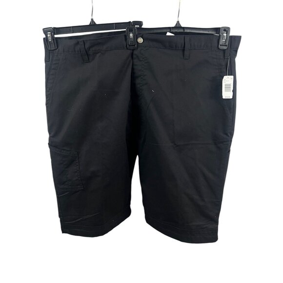 Dickies Men's Cargo Shorts 46 Black Cotton Blend Utility NWT Outdoor Trails - Picture 1 of 16